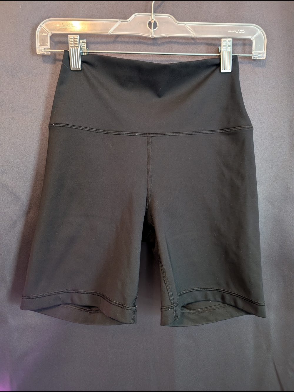 Yogalicious Black High-Rise Bike Shorts Summer Bodycon